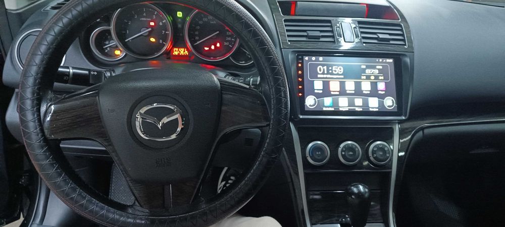 Mazda 6 2008. Пробег 290000. Пропан
