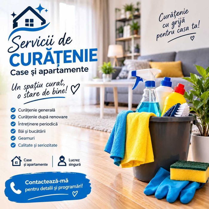 Curatenie in Apartament/Casa