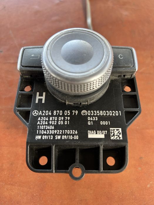 Joystick buton comanda navi mercedes c class w204,A2048700579