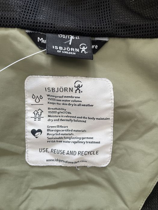 Geaca impermeabila pescuit vanatoare Isbjorn S barbati