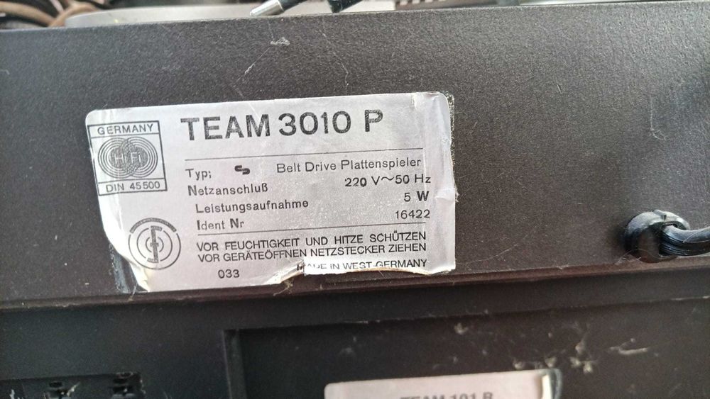 linie audio Snaider TEAM 101R Team 6014C, 3010P Functionabile