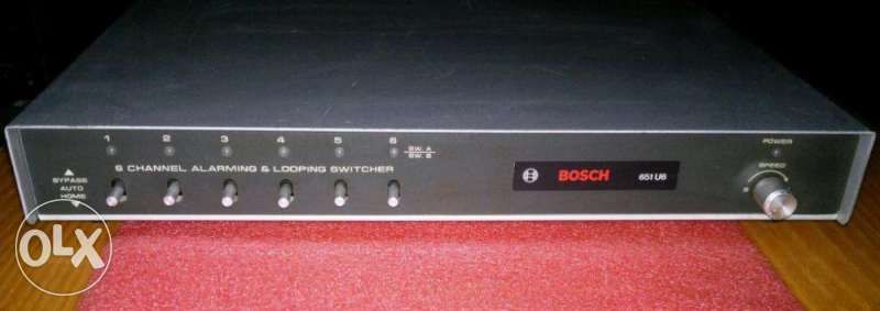 BOSCH 651 U6 - 6 Channel Alarming & Looping Switcher
