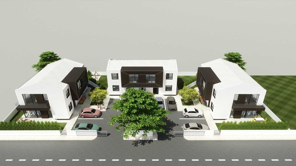 Vand teren 1358 mp intravilan + autorizatie constructie 3 duplexuri