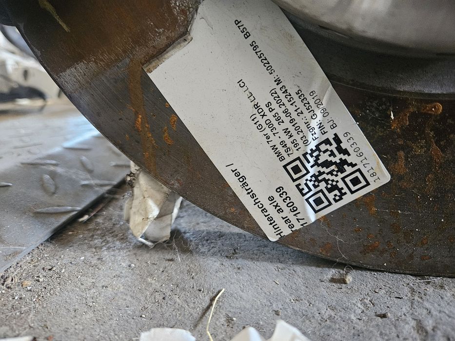 Заден мост за Bmw 7 G11 6l730xdt