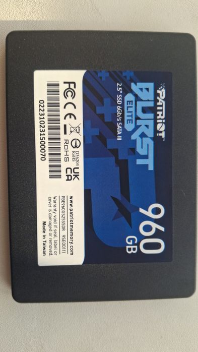 Жесткий диск ssd patriot