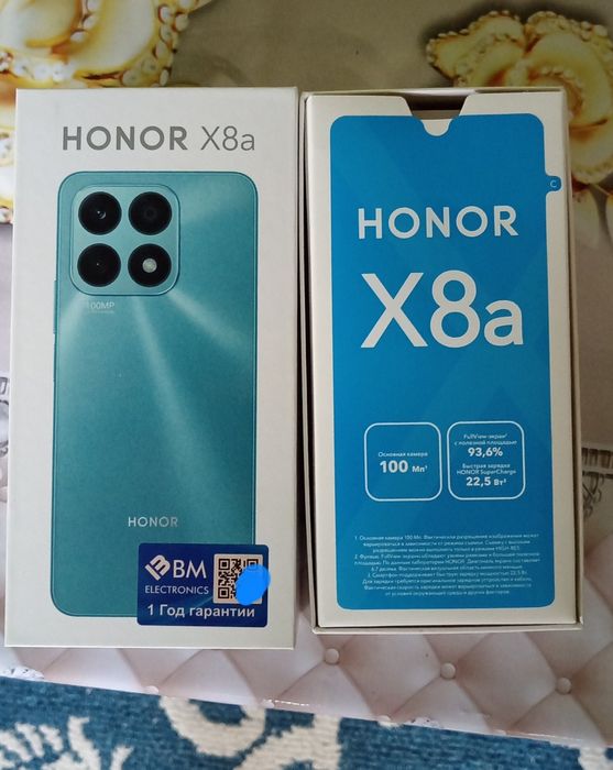 Telefon sotiladi: Honor x8a holati a'lo