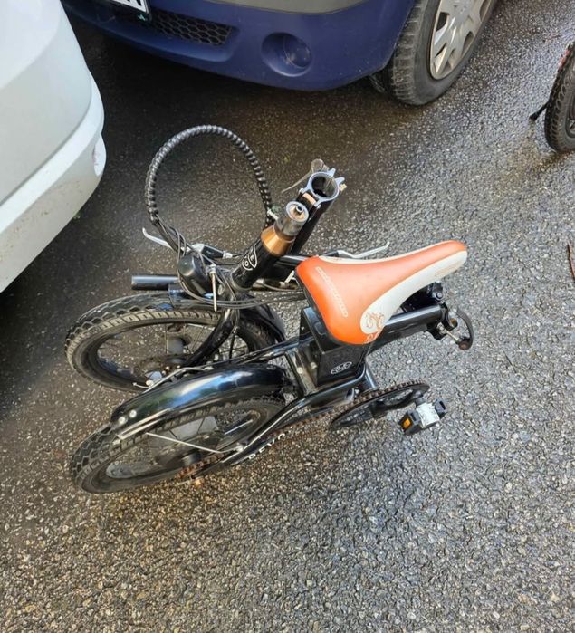 Bicicleta electrica pliabila