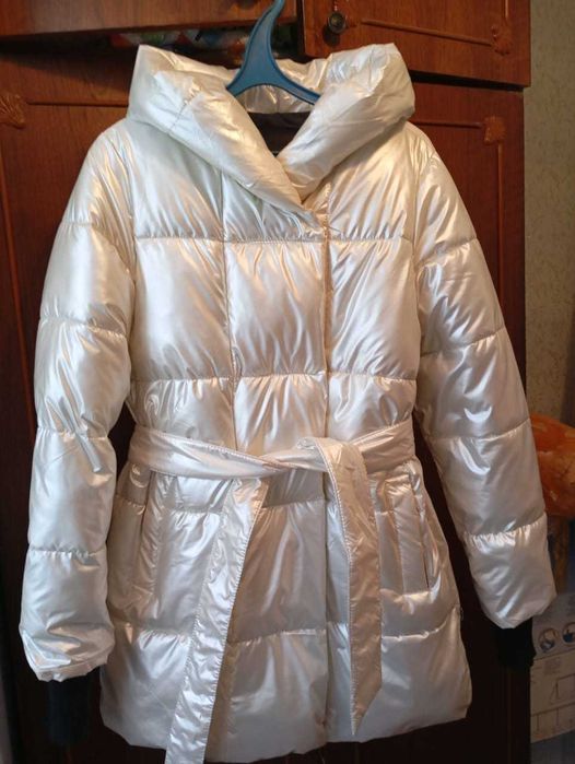 Куртка теплая удлиненная