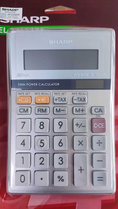 Калкулатор Sharp конвертиране на валута