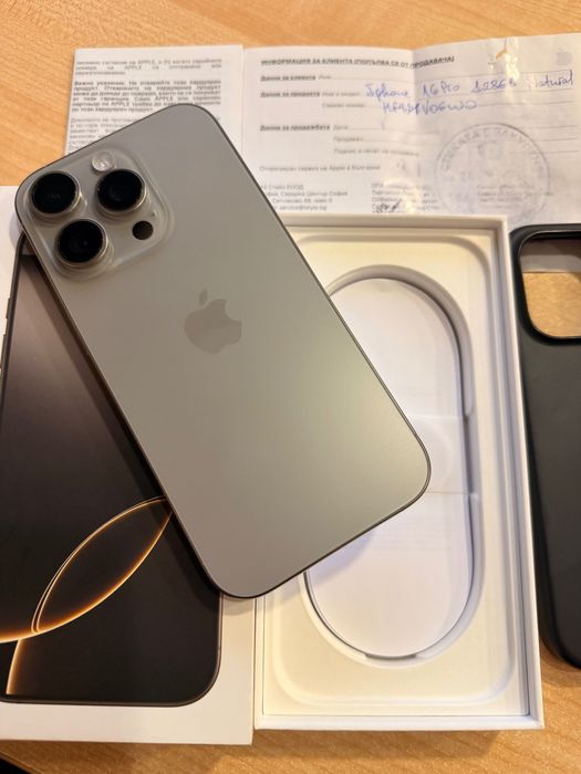 Iphone 16 pro 128gb Гаранционен