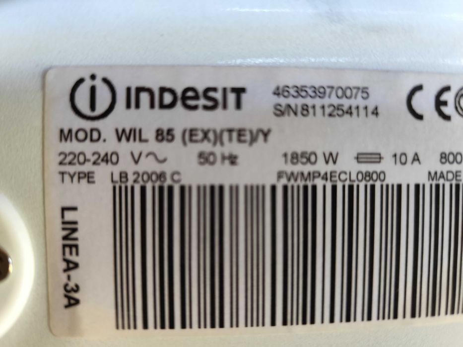 Резервни части за пералня Indesit wil 85