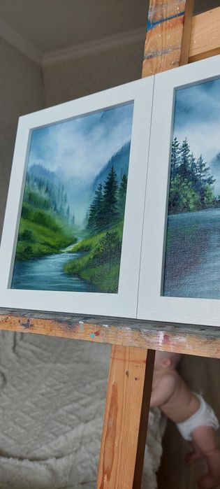 Интерьерный картины маслом