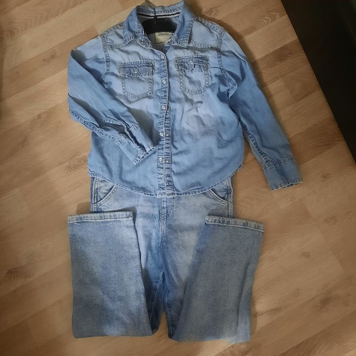 Vind set salopeta și camasa