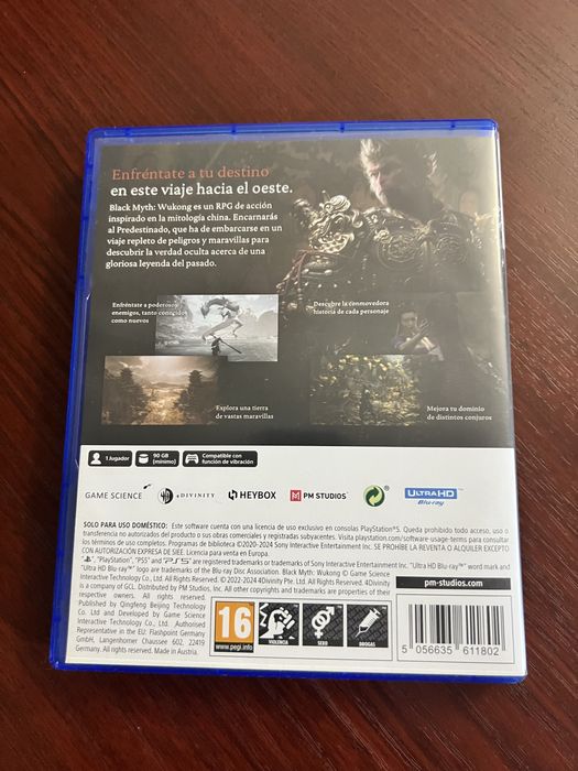 Black Myth Wukong  для ps5