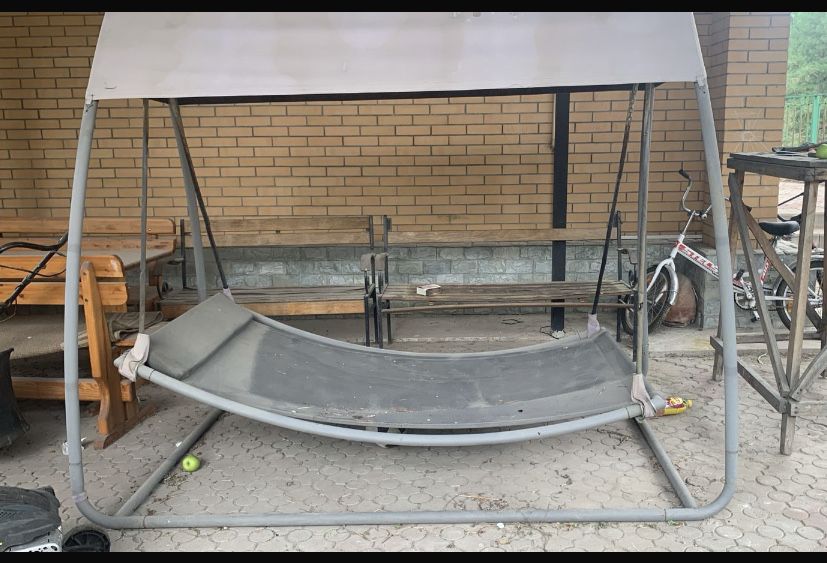 Раскачивающися гамак  для дачи