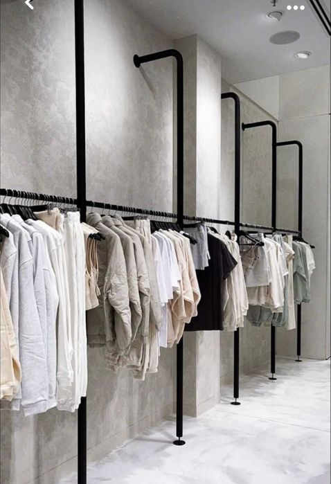 Рейлы стеллажи ресешен Вешала.Торговое оборудование под заказ.