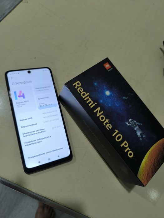 Redmi not 10 Pro  128gb
