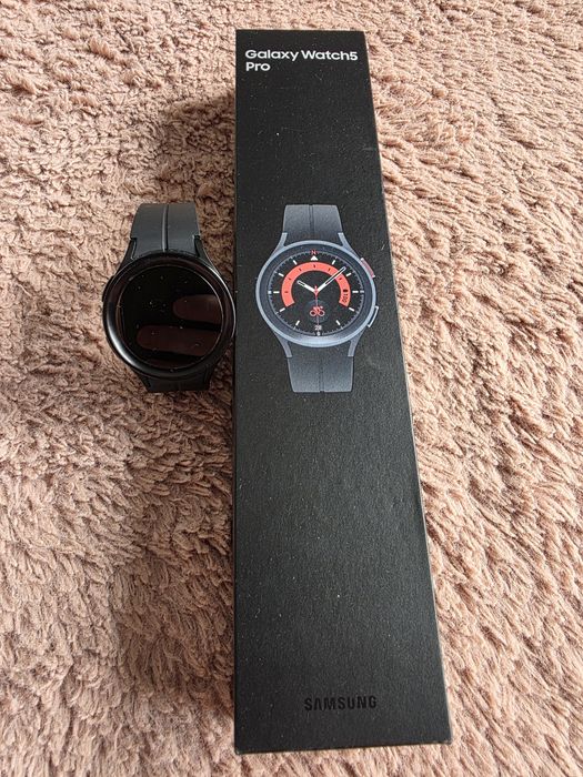 Samsung Galaxy Watch 5 Pro Titanium, 45mm, Baterie Excelentă