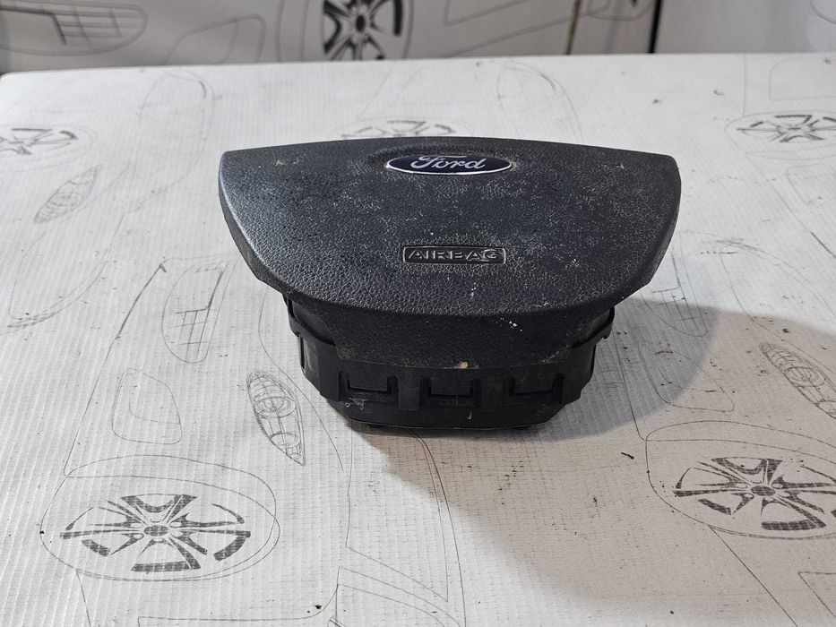 Airbag volan șofer Ford Transit MK7 2006-2014 2011 2.4 TDCi Cod OEM: 6C11-V042B85-BCW, 6C11V042B85BCW (5E3)