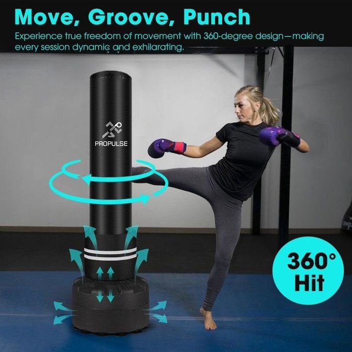 Стоячий боксерский мешок Axelus