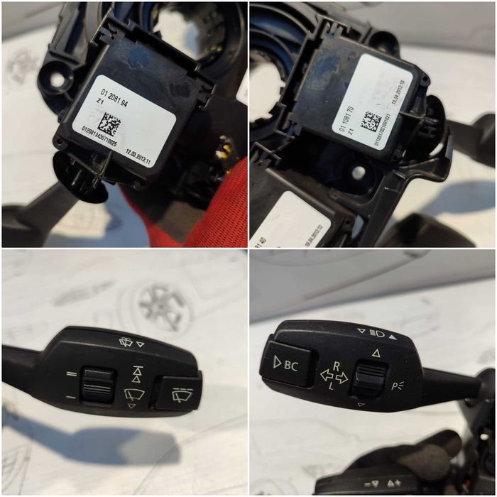 Ansamblu manete comenzi volan + spiră BMW Seria 3 E92 E93 61319123040 2013 / [2005-2014] / (5A3)
