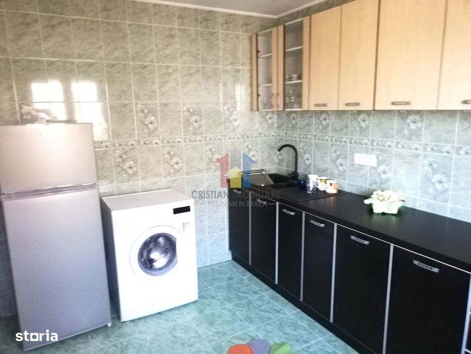 MOBILAT - UTILAT  4 camere, 53 mp, cu balcon, etaj 2,  Hipodrom