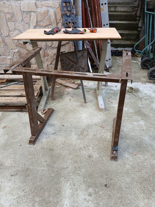 Picioare banc de lucru din oțel