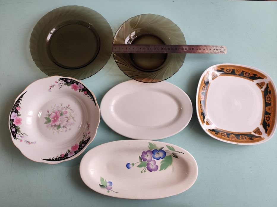 Тарелки разного размера