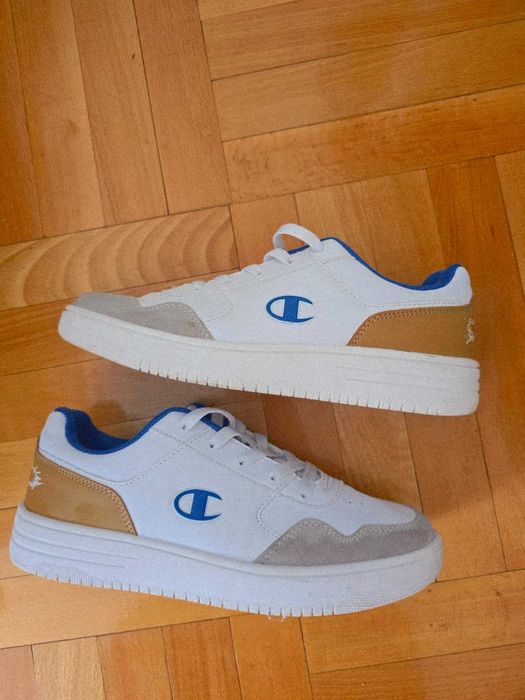 Pantofi sport baieti, Champion, albi, marime 39