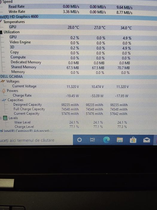 Dell Latitude E6440 i7-4610m,16gb RAM ,ssd 256gb display  14 fhd  HD+