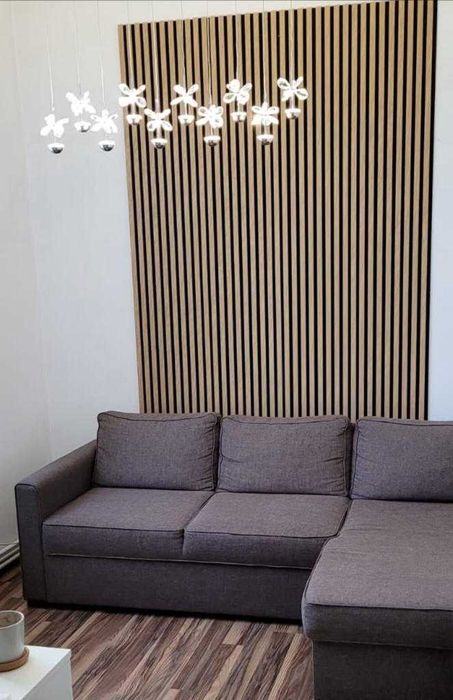 RIFLAJ MDF Premium Stejar  - 260x40 cm -MDF nu este din plastic