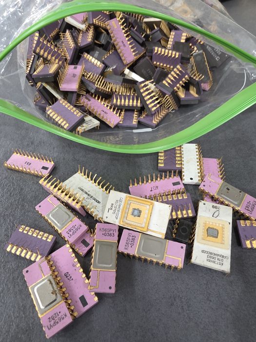 Pini auriti,tranzistori,circuite integrate,bga,procesoare,cipuri