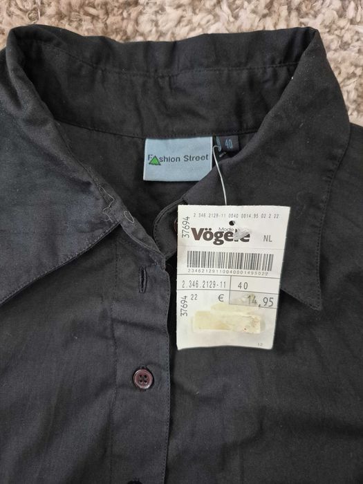 Camasa dama neagra Fashion Street (Vogele) marimea 40