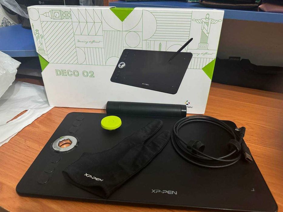XP pen Deco 02 графический планшет