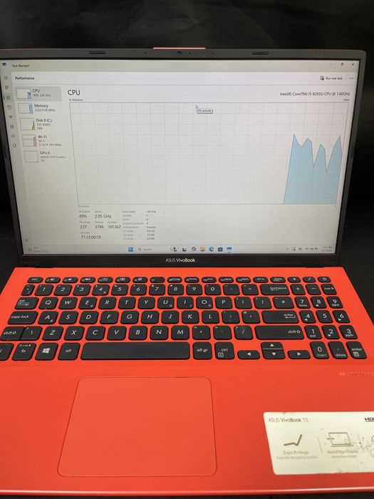 Laptop ASUS Vivobook 15 / intel i5-8265u / 256GB SSD / 4 GB RAM #47232