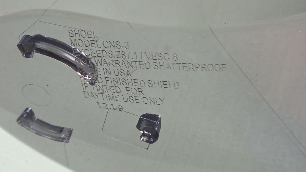 Viziera casca moto Shoei Neotex II