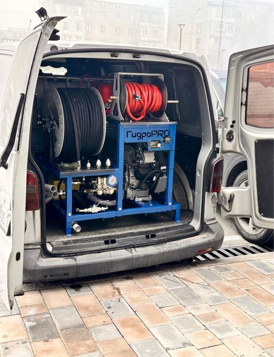 Чистка труб канализаци аппаратом Прочистка промывка труб тросом 24/7