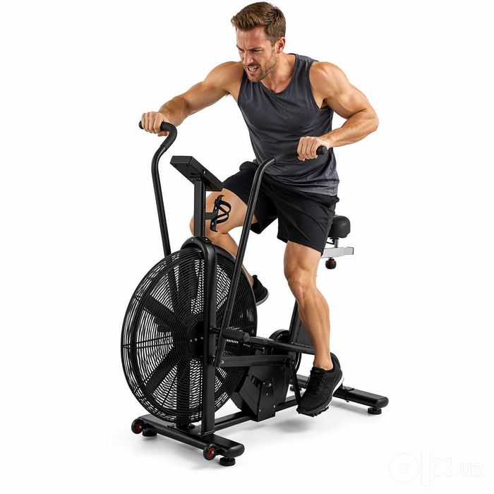 Профессиональный велотренажер Airbike RUNEX кардио аэрбайк