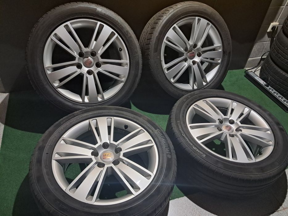 17" SEAT Alhambra, Leon, Ateca, Altea, Exeo Оригинални джанти 5х112