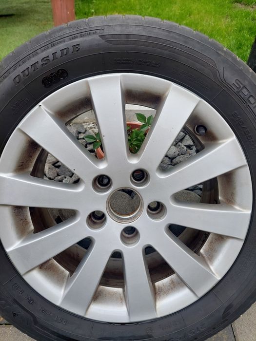 Jante aluminiu cu anvelope 315/55 16R