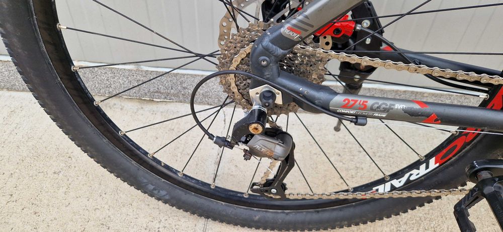 Алуминиев велосипед B"Twin Rockrider колело 27.5