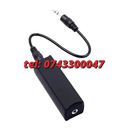 Filtru Sunet Jack 3.5 Noise Cancelation Pentru Conectare Si Redare Audio Pe Echipamente Compatibile Cu Mufa Audio Aux Jack 3.5 Mm
