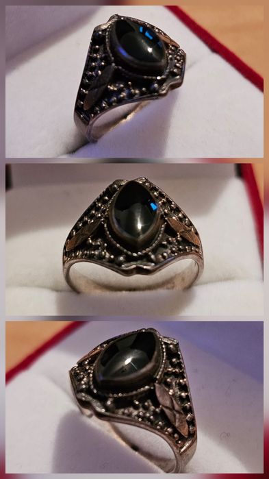 Стари сребърни Немски пръстени - 11 броя ( Проба 925 ) !