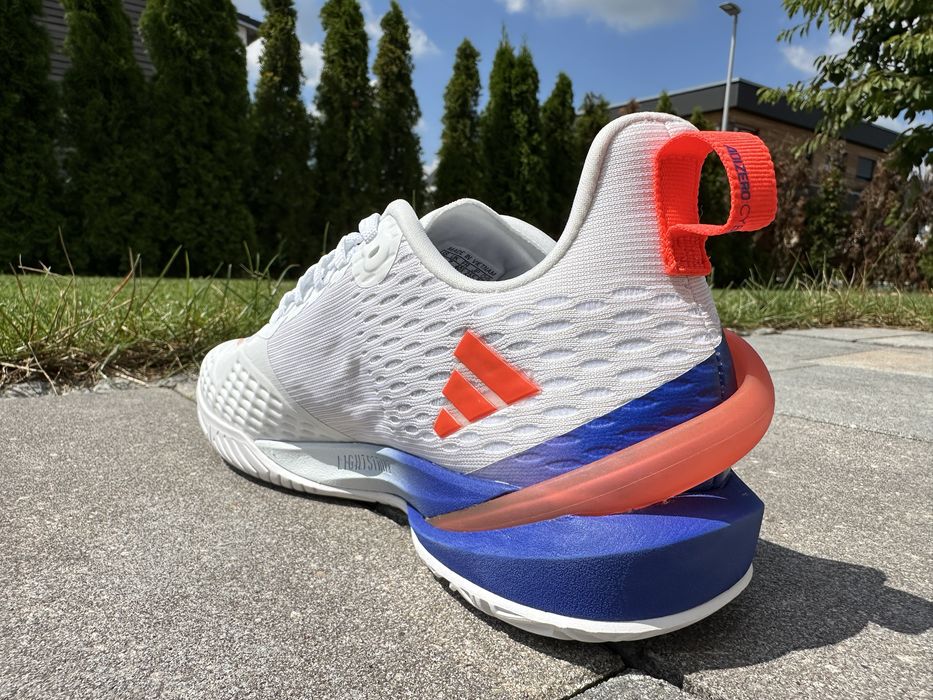 Adidas Adizero Cybersonic Men's Tennis Shoes, noi, mărimea 40 2/3.