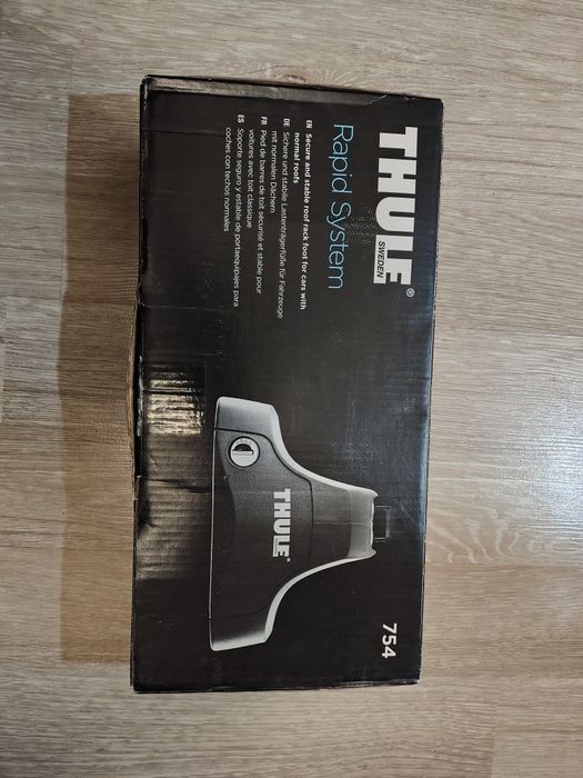 Захвати Thule 754 + Thule Kit 1205