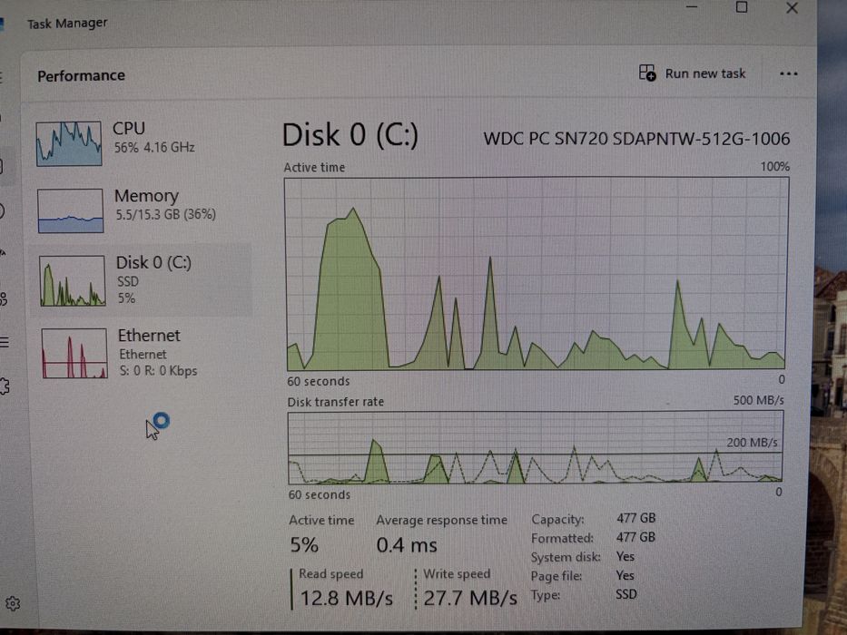 Mini Pc Hp 805 g6 Ryzen 5 4650GE 16gb ram ddr4 , windows 11