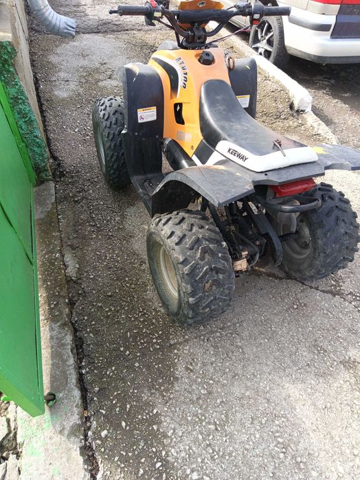 Продавам АТВ 100 кб двутактово Въздушно охлаждане