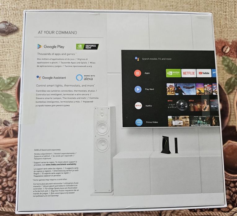 Медиен плейър nVIDIA Shield TV Pro, Android TV, 16GB, 3GB RAM, 4K, HDR, Черен