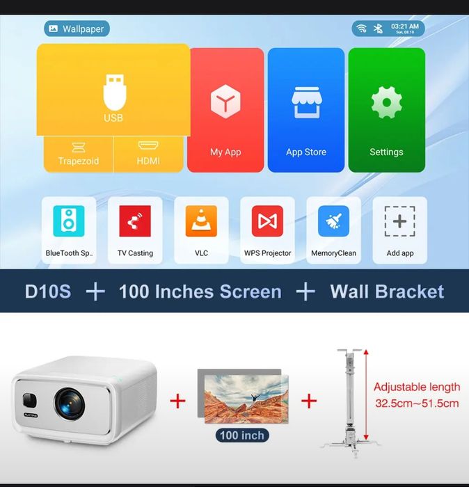 Проектор Flixtone D9 ultra 2026 года