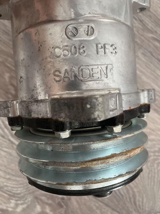 Компрессор кондиционера Sanden C508 R134a (новый)[торг есть]
